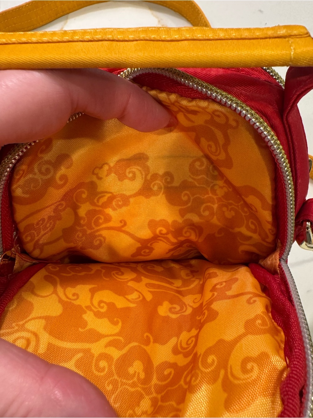 Disney Luv Skeeter Red Purse with Yellow Strap - Lunar New Year 2025 Motif - Picture 4 of 6